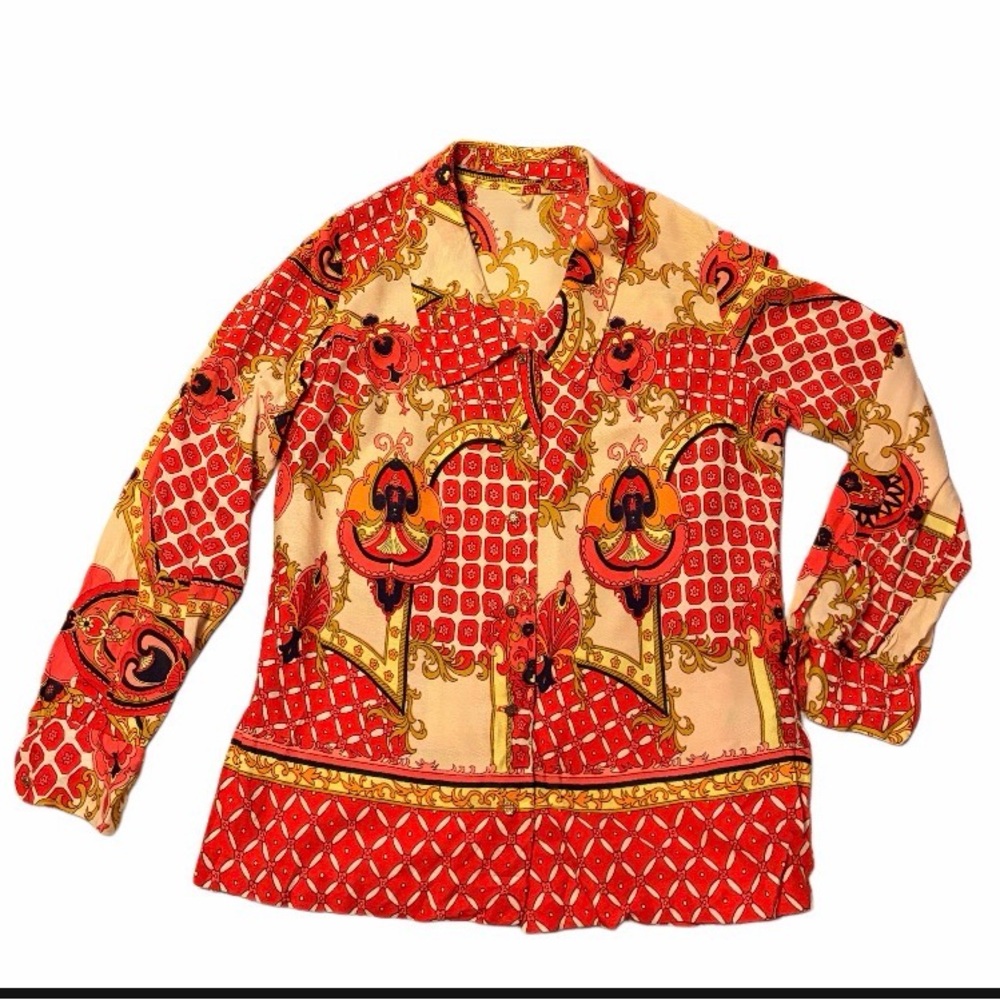 True vintage very rare style brand pykettes
Women’s  floral abstract